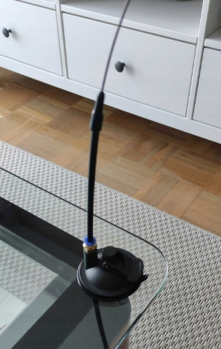 ZABAWKA DLA KOTA RUCHOMA WĘDKA Z PRZYSSAWKĄ I PTASZKIEM 95CM