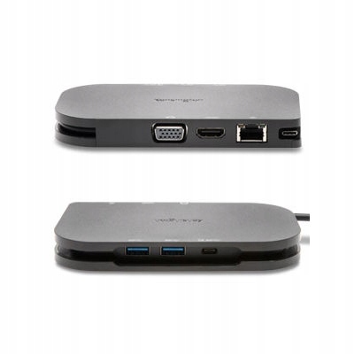 Kensington SD1610P Mobilna stacja dokująca HUB USB-C HDMI 4K 2xUSB RJ45 VGA