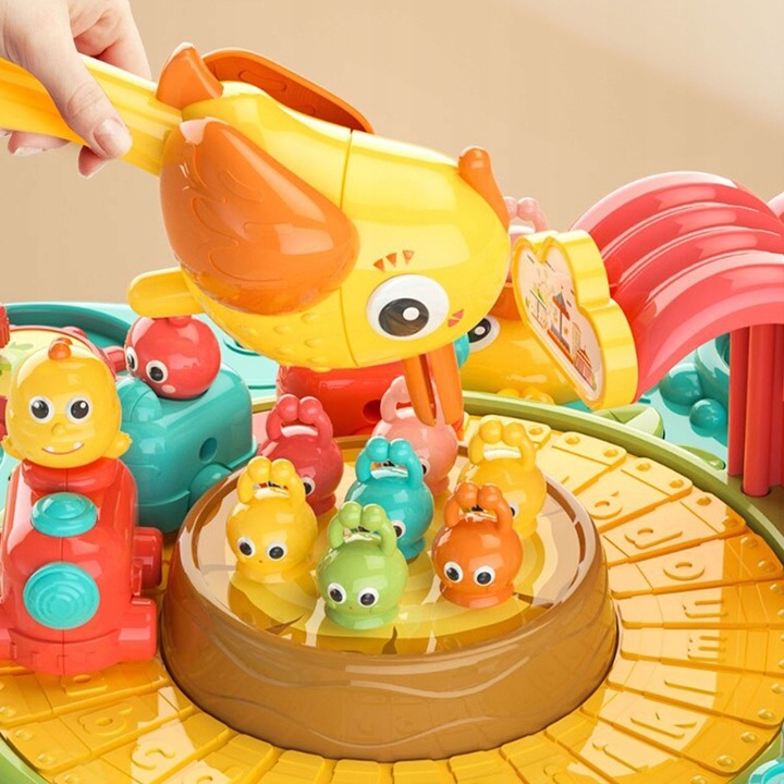 STOLIK EDUKACYJNY INTERAKTYWNY PIANINKO CIUCHCIA PIANINKO BĘBENEK PTASZEK