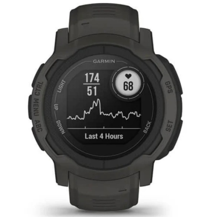 NOWY SMARTWATCH GARMIN INSTINCT 2 GPS 10ATM GRAFITOWY