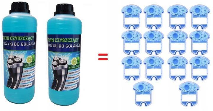 Płyn Czyszczący Wkład do Golarek CCR 2 L do BRAUN