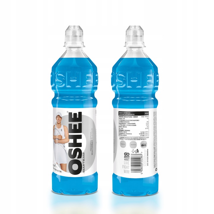12x Napój OSHEE Isotonic Drink wieloowocowy 750 ml