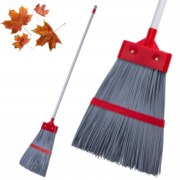 MIOTŁA OGRODOWA ZMIATACZ DO OGRODU PCV DŁUGA BARDZO WYTRZYMAŁA