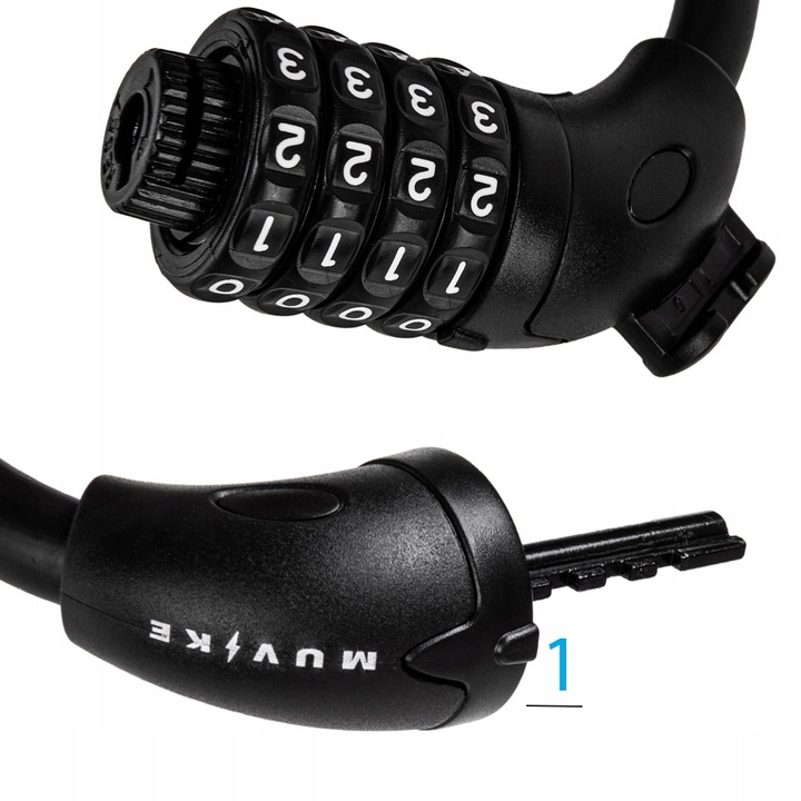 ZAPIĘCIE ROWEROWE LINKA ZAPIĘCIE DO ROWERU SZYFR MUVIKE FLEX 1000/12C