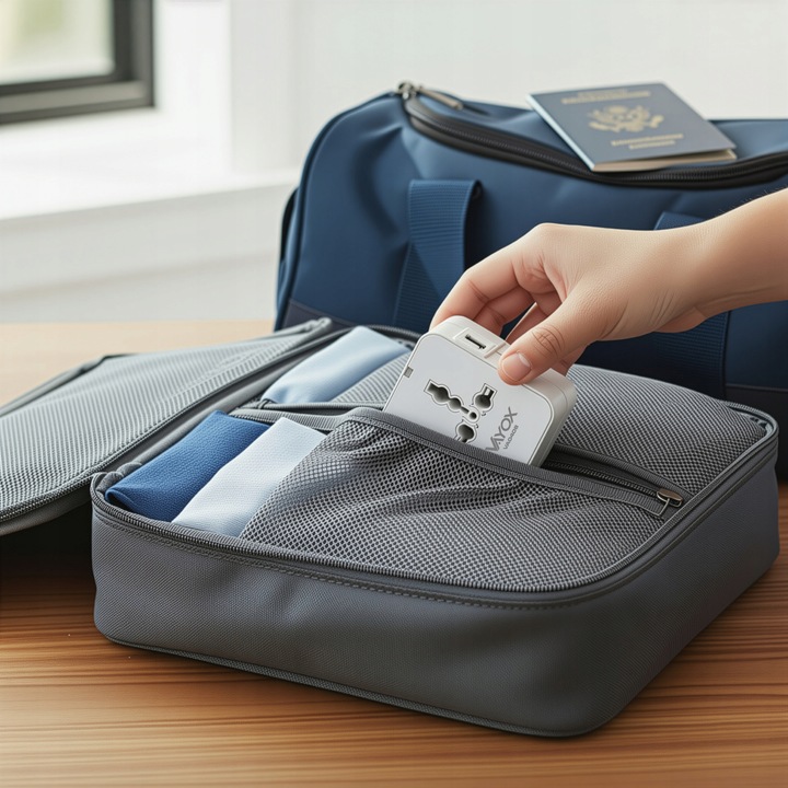 PRZEJŚCIÓWKA ADAPTER GNIAZDKA PODRÓŻNY UK USA EU CAŁY ŚWIAT ŁADOWARKA