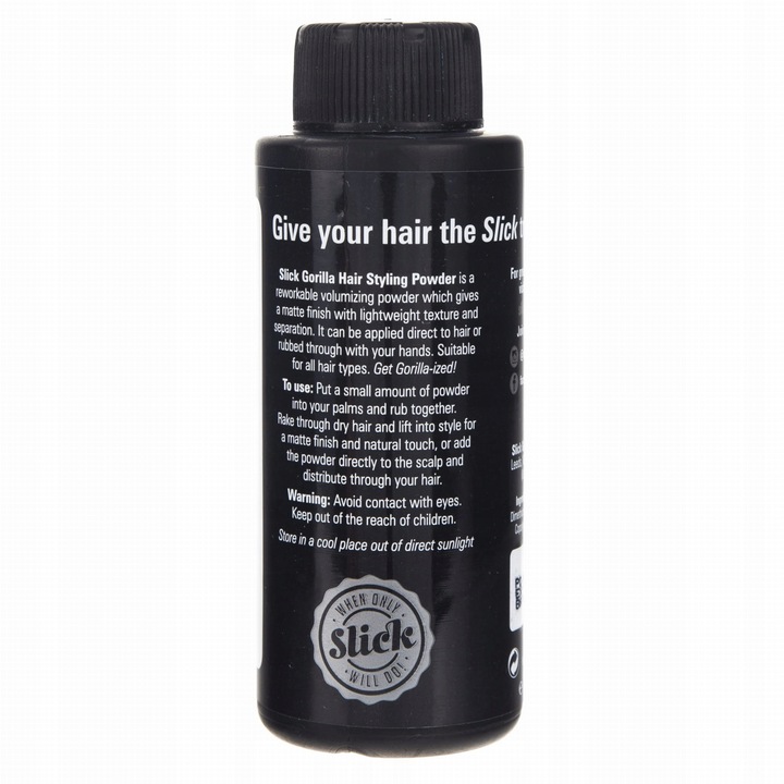 PUDER MĘSKI DO STYLIZACJI WŁOSÓW SLICK GORILLA DODAJĄCY OBJĘTOŚCI 20 G