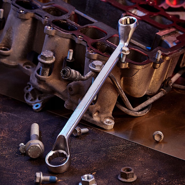 KLUCZE OCZKOWE ODGIĘTE WYGIĘTE 6-22mm 8 szt ZESTAW KLUCZY OCZKOWYCH