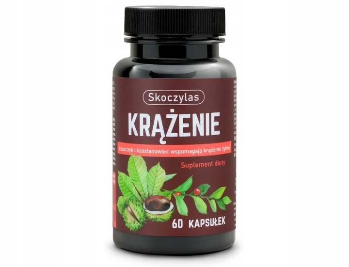 Skoczylas KRĄŻENIE Ruszczyk Diosmina Kasztanowiec Wspomaga Krążenie 60 kaps