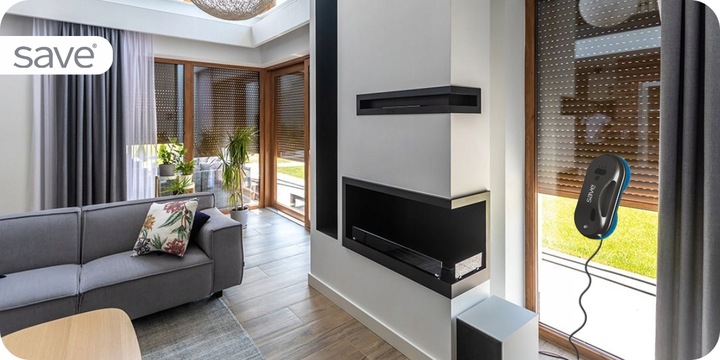 ROBOT DO OKIEN SZYB LUSTER MYJKA DO OKIEN Inteligentny Myjący Okna