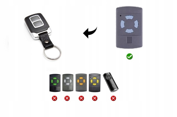 PILOT DO BRAM HORMANN HSM2 HSM4 868MHz zamiennik NOWY