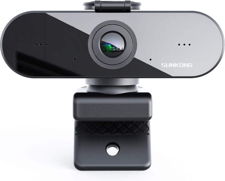 KAMERA INTERNETOWA QUAD-HD 2K Z WBUDOWANYM MIKROFONEM + OSŁONA SUPER JAKOŚĆ