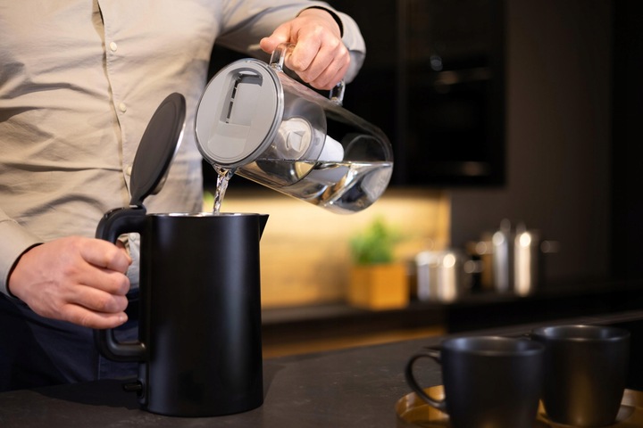 Dzbanek filtrujący szklany Wessper D2 Borosilicate 3l + filtr