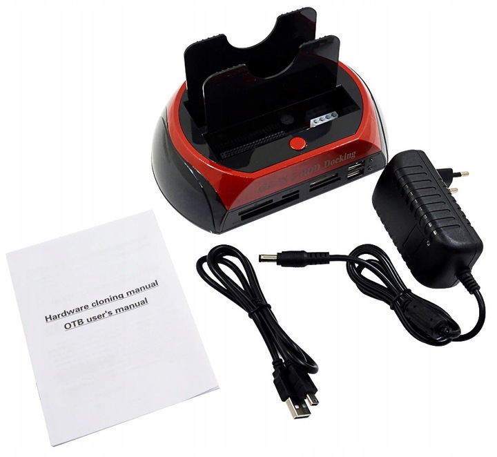 Stacja Dokująca do Dysków SATA ATA IDE HDD SSD USB Dysk Kopia Zapasowa OTB