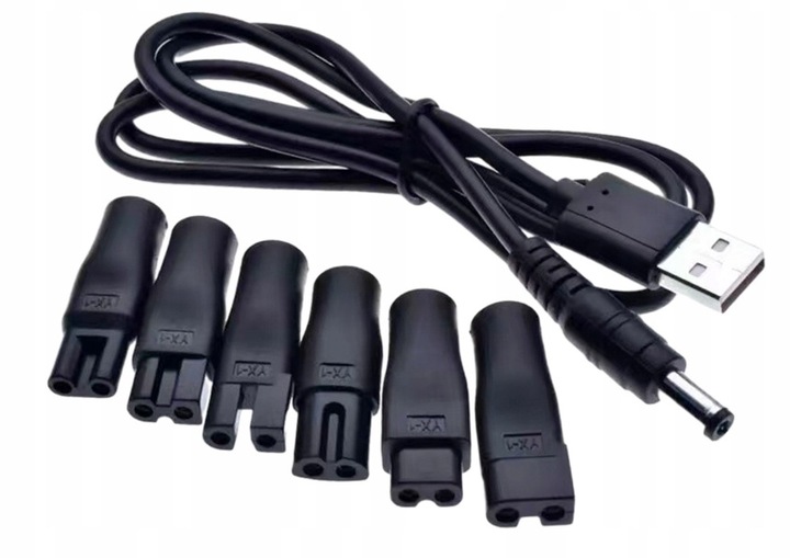 KABEL USB DO ŁADOWANIA ŁADOWARKA GOLARKA ALPHA PHILIPS BRAUN REMINGTON