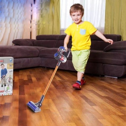 ODKURZACZ PIONOWY DLA DZIECI WCIĄGA AGD NA BATERIE