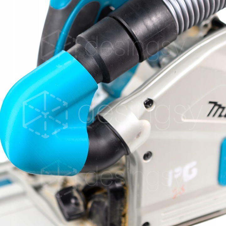 Kolanko kątowe do zagłębiarki Makita SP6000J koniec haczenia węża