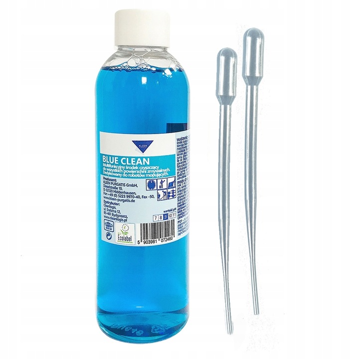 Zestaw 4 płynów do każdego robota mopującego myjącego podłogi uniwersalny