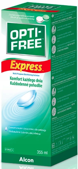 Opti-Free Express płyn do soczewek Alcon 355 ml