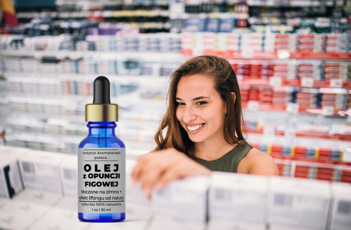 Olej BIO Opuncji Figowej zimnotłoczony lifting