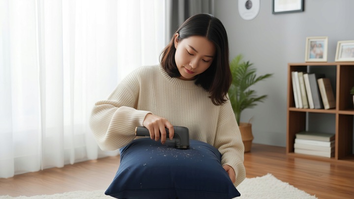 GOLARKA DO UBRAŃ AKUMULATOROWA USB-C LCD + ZAPASOWE OSTRZA + DUŻY