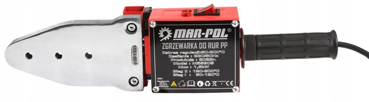 ZGRZEWARKA DO RUR PCV PP ZGRZEWANIE POLIFUZYJNA MATRYCE AKCESORIA