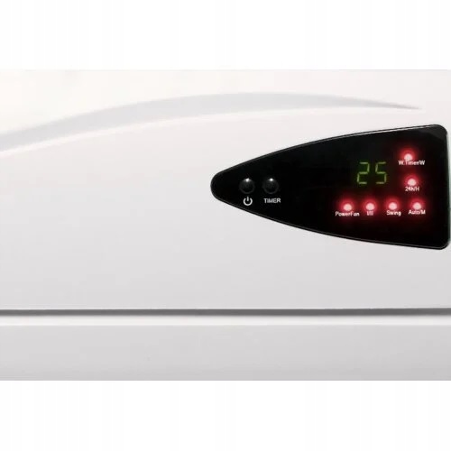 Kurtyna powietrzna HC2200 LED Energooszczędna Timer LED SWING Pilot