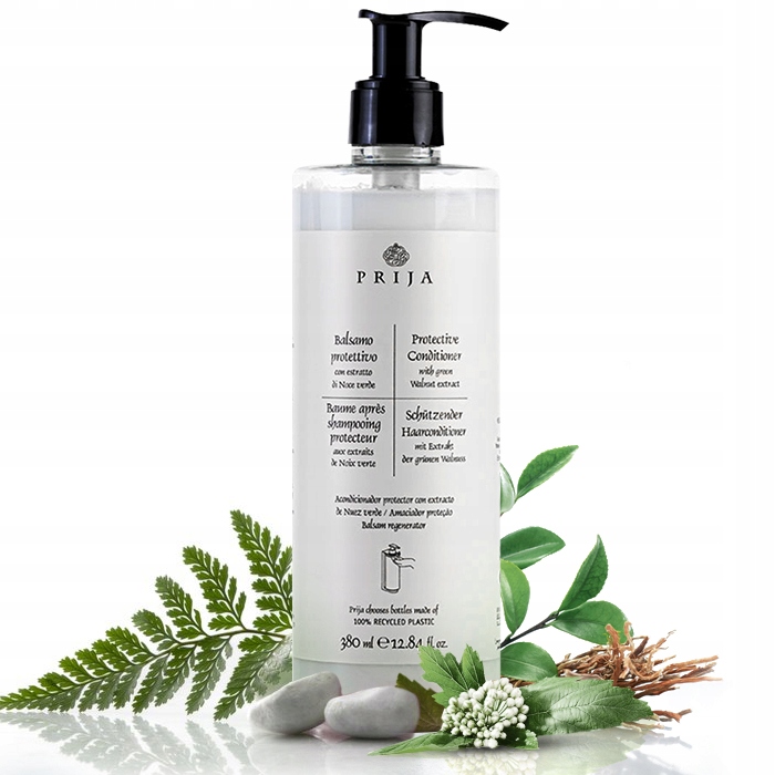 PRIJA ODŻYWKA OCHRONNA DO WŁOSÓW Z ORZECHEM WŁOSKIM 380ml POMPKA NA PREZENT