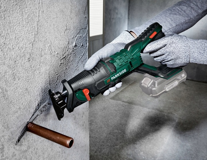 Piła szablasta akumulatorowa Parkside PSSA 20-Li B2