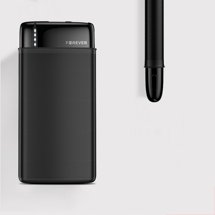 Forever power bank TB-100M 10000 mAh czarny