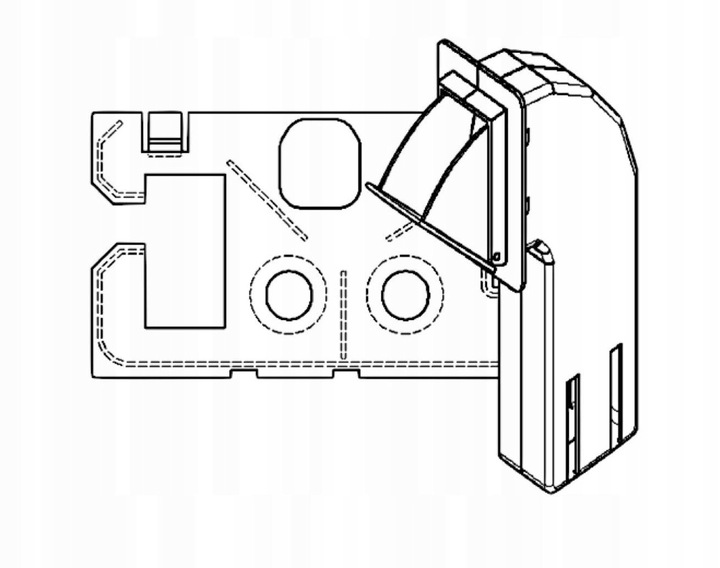 Pojemnik na kostki Fresh do GEBERIT Duofix DELTA UP100