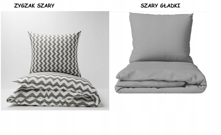 KOMPLET POŚCIELI BAWEŁNIANEJ BAWEŁNA 140x200cm+ 2x70x80 cm