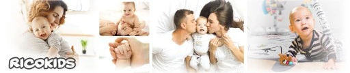 MATA EDUKACYJNA DLA NIEMOWLĄT INTERAKTYWNA RICOKIDS DUŻA SZARA + GRATIS