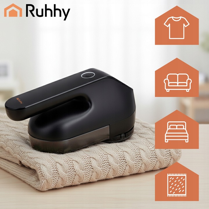 Golarka do Ubrań RUHHY Duża Mocna Maszynka Tapicerki Swetrów Kanapy