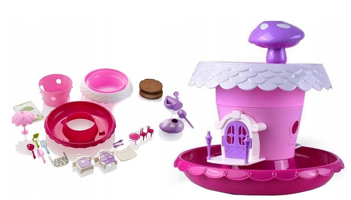 MAGICZNY OGRÓD DOMEK KWIATÓW UPRAWA ROŚLIN