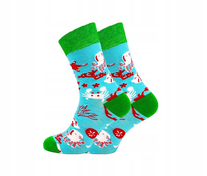 10 Par Skarpety Męskie Śmieszne Bawełna Wysokie Skarpetki 43-46 BAWEŁNIANE