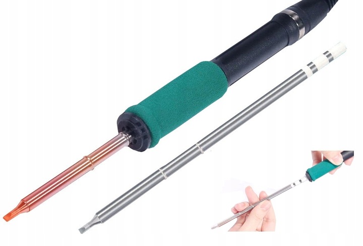 Stacja lutownicza precyzyjna HOTAIR WEP 938BD-III 775W 2w1 grot T12