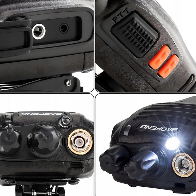 2x WALKIE TALKIE Krótkofalówki BAOFENG BF-888S Radiotelefon PMR DUŻY ZASIĘG