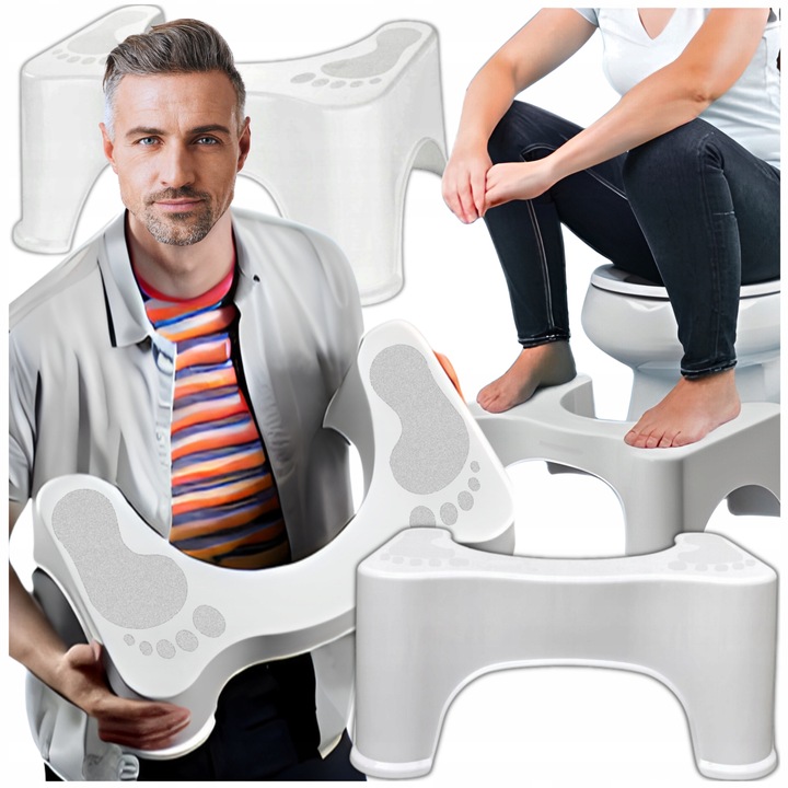 PODNÓŻEK TOALETOWY podest łazienkowy stołek taboret schodek toalety