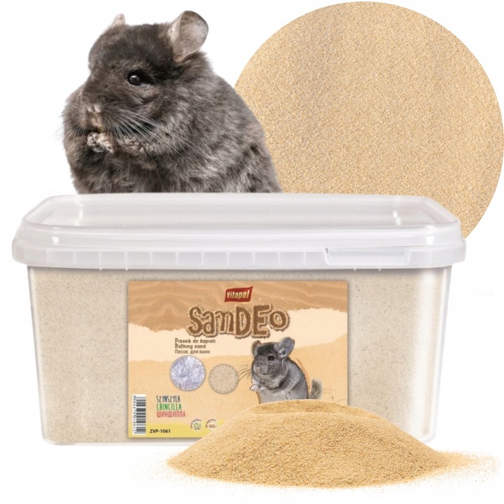 Piasek kąpieli dla chomika gryzoni VITAPOL 5,1kg
