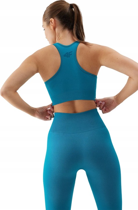 4F Biustonosz Sportowy TRENINGOWY Oddychający Stanik USBAF116 > M/L