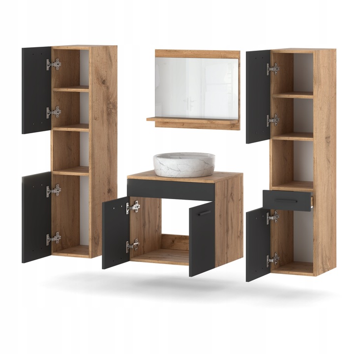 Meble łazienkowe Zestaw mebli łazienkowych PARIS 1 Meble do łazienki