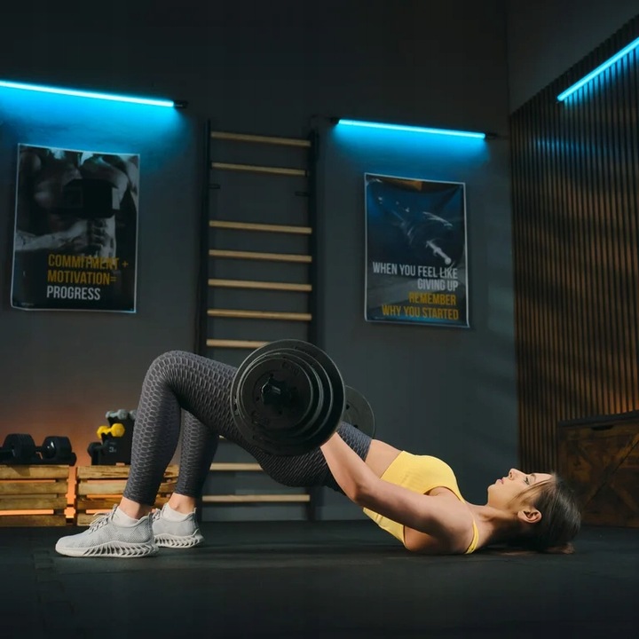 Zestaw obciążeń 4x5kg talerz obciążenie bitumiczne krążek 20kg Trex Sport