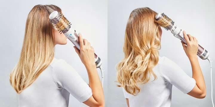 Lokówko-suszarka z jonizacją Rowenta Care Brush Activ 1000W CF9540