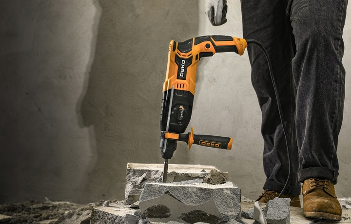 WIERTARKA UDAROWA MŁOTOWIERTARKA WIERTARKA Z UDAREM SDS+ PLUS MOCNA
