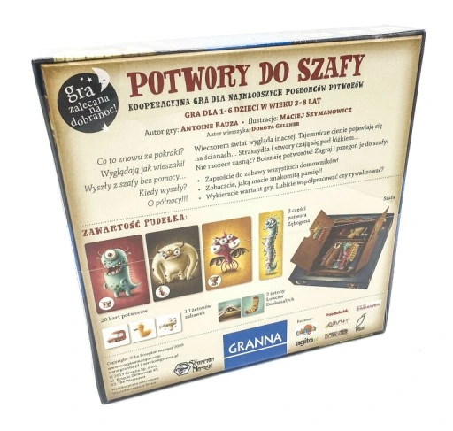 Granna Potwory do szafy