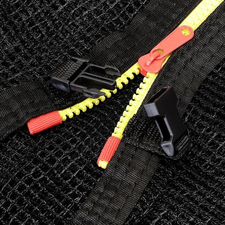 SIATKA DO TRAMPOLINY ZEWNĘTRZNA 8FT 244/250/252 na 6 SŁUPKÓW MOCNA OCHRONNA