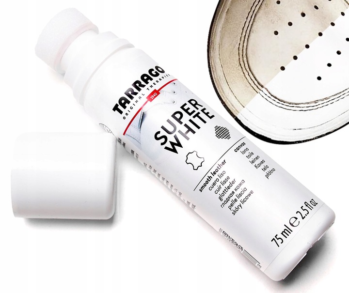 TARRAGO KRYJĄCA PASTA DO BIAŁYCH BUTÓW FARBA 75ml