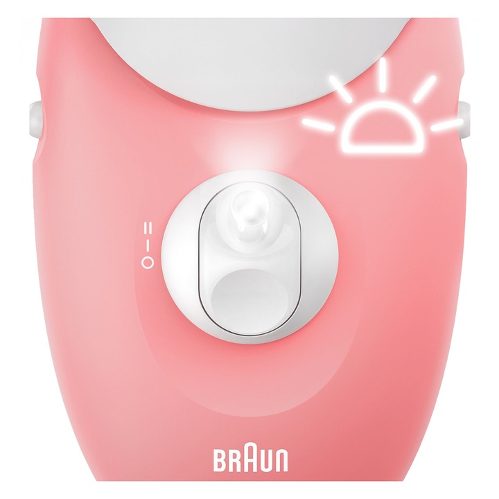 DEPILATOR BRAUN Silk-epil 3 SOFTLIFT TIPS + NASADKA MASUJĄCA - AC