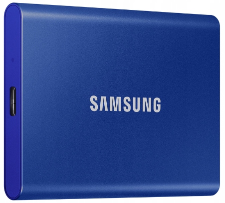 Dysk zewnętrzny Samsung SSD T7 Portable 1TB MU-PC1T0H/WW niebieski