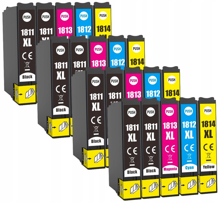 20x TUSZ DO EPSON XP102 XP205 XP212 XP215 XP225 XP305 XP405 XP415 XP425